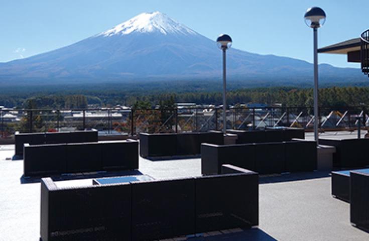 富士山デッキ