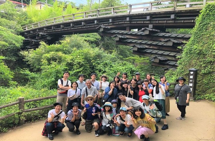 日本三大奇矯「甲斐の猿橋」