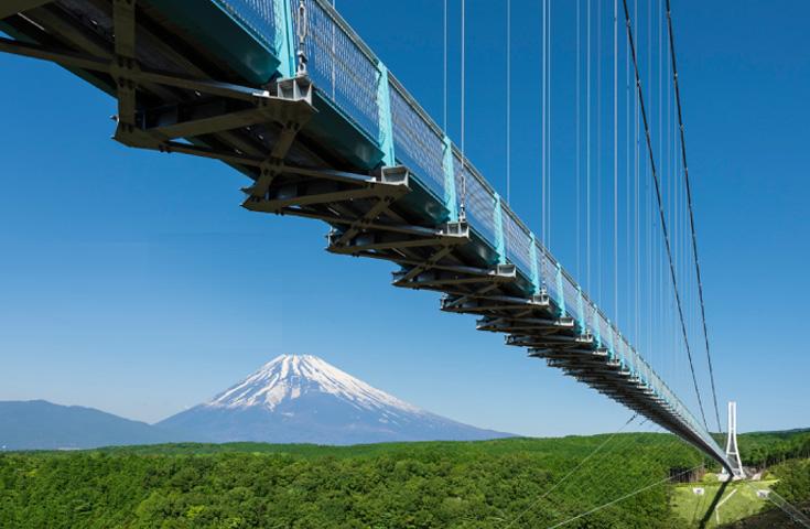 富士山を見渡す絶景のパノラマビュー