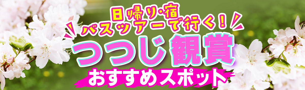 日帰り・宿泊バスツアーで行く！つつじ観賞のおすすめスポット20選【日本全国版】